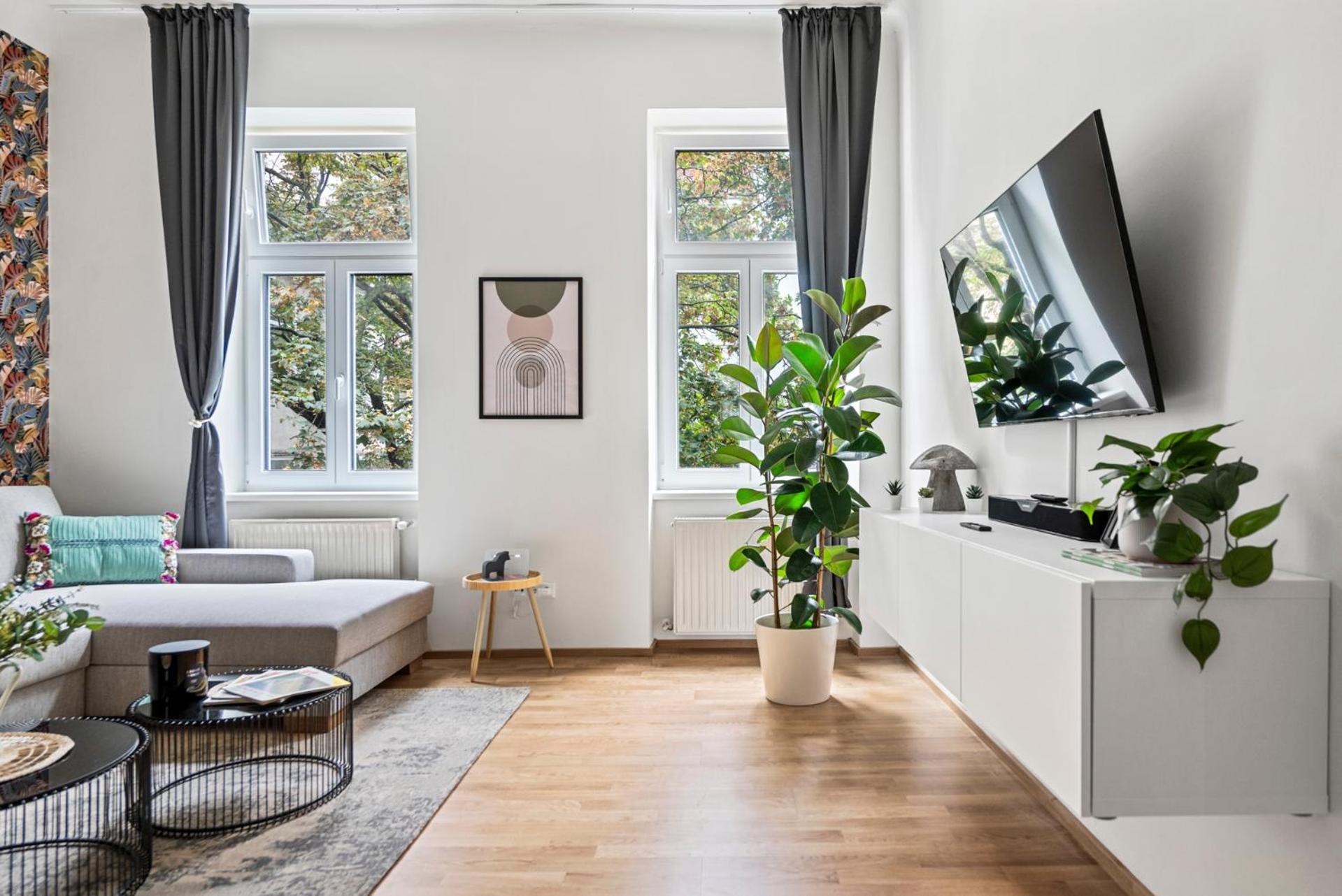 Cozy, Generous City Apartment - 10 Min To City-Centre - Contactless 24H Check-In Wien Exteriör bild